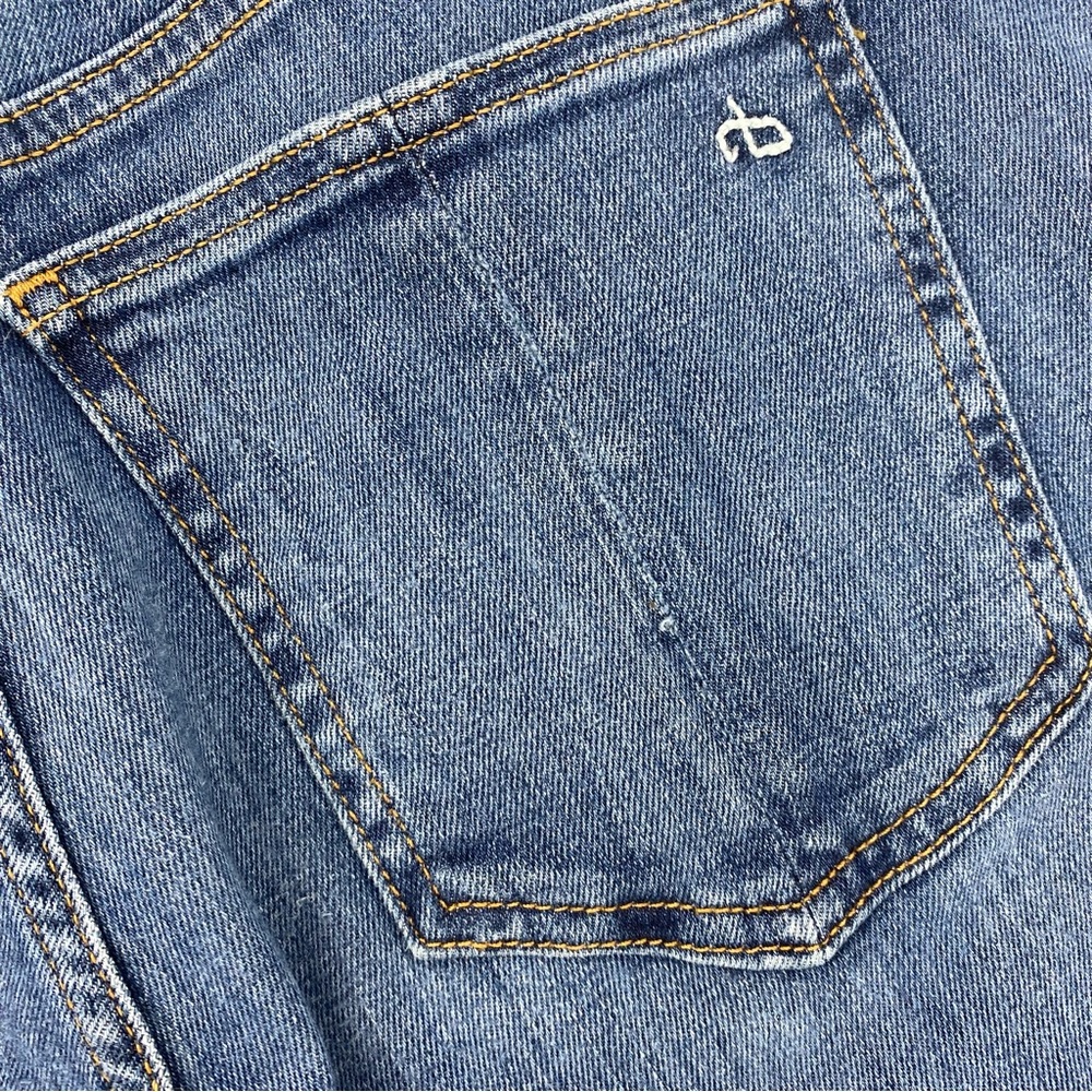 Rag & Bone Cate Mid Rise Skinny Jeans in Juni Dark Wash Womens Size 27 - Picture 12 of 15